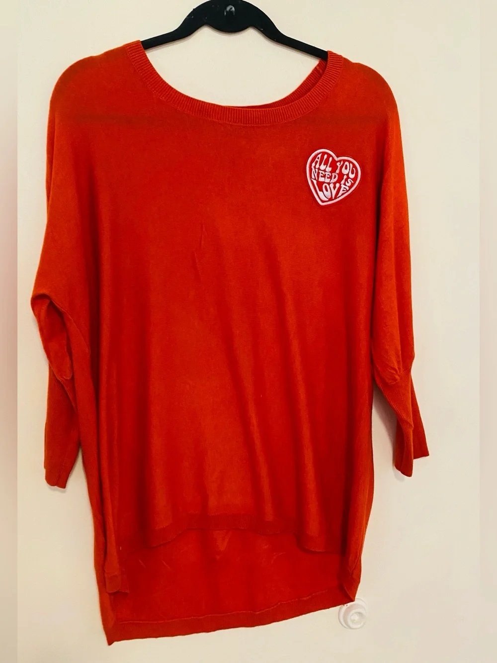 Cascade Blues size large lightweight sweater